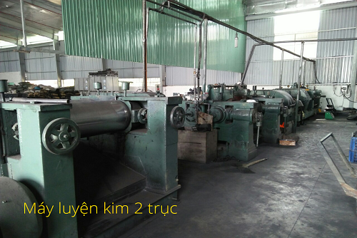 Máy Cán Luyện 2 trục