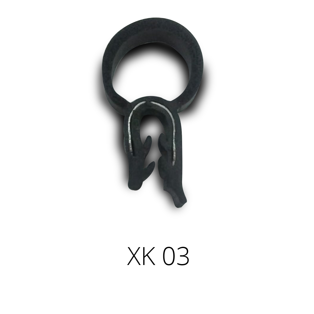 Ron ống cửa xốp cao su bọc kẽm XK 03