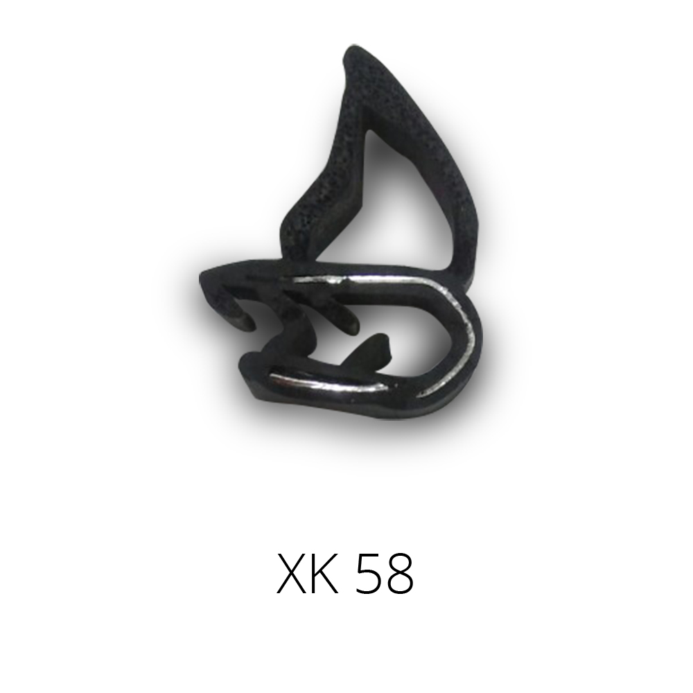 Ron ống cửa xốp cao su bọc kẽm Xk 58