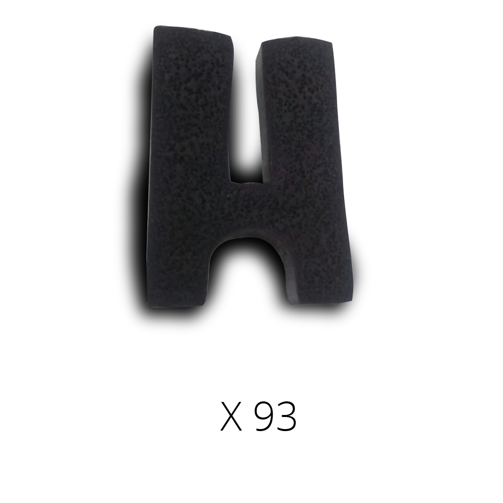 Ron ống cửa xốp X-93